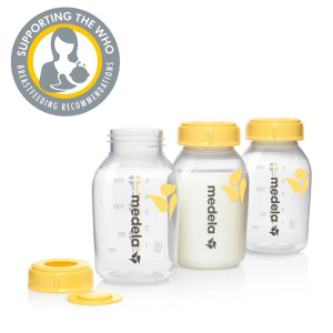 Φιαλες Μητρικου γαλακτος Breastmilk Bottles 150ml Medela 3Τεμ. Φιαλες Μητρικου γαλακτος Breastmilk Bottles 150ml Medela 3Τεμ.
