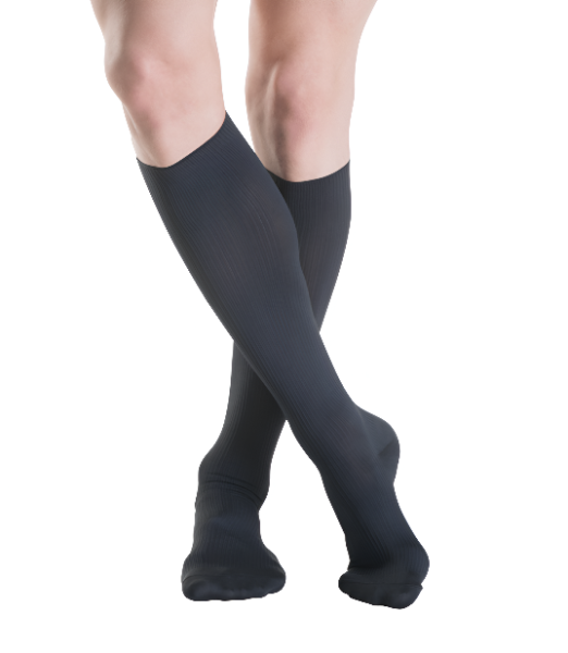 Καλτσες Προληψης Φλεβιτιδος Traveno Black S2 (38/39) Κατω Γονατος 280 D 15-18mm Hg Sigvaris