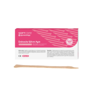 Σπατουλες γυναικολογικες ξυλινες Soft Care 100Τεμ.