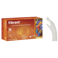 Γάντια Latex Xωρίς πούδρα Vibrand Aurelia 6.5gr 100Τεμ