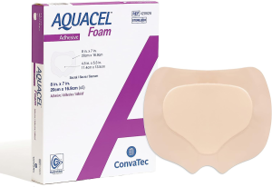 Επιθεμα Αφρωδες Κολλητικο Aquacel Foam Κοκκυγα 20 x 17cm Convatec 420626 1Τεμ.