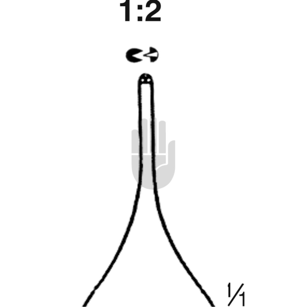Λαβιδα Χειρουργικη Adson 1 x 2 δοντακια 1,2mm - 12cm 4 3/4