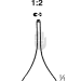Λαβιδα Χειρουργικη Adson 1 x 2 δοντακια 1,2mm - 12cm 4 3/4