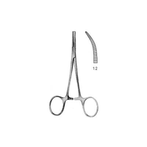 Λαβιδα micro Mosquitos κυρτη 12cm Hilbro HL14.0073.12