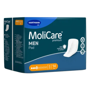 Σερβιετα Ακρατειας Ανδρικη MoliCare® Premium MEN PADS 4 σταγονες 14Tεμ. Hartmann Σερβιετα Ακρατειας Ανδρικη MoliCare® Premium MEN PADS 4 σταγονες 14Tεμ. Hartmann