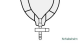 Ουροσυλλεκτης Περιπατου Μηρου 1300ml Π.Χ με Διακοπτη συρομενο σωληνα 20cm Manfred Sauer 701.2020.10