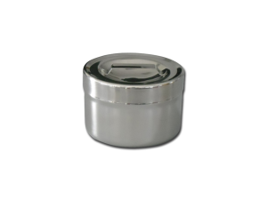 Βαμβακοδοχείο Inox Gima