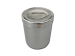 Βαμβακοδοχείο Inox Gima