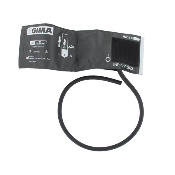 Περιχειριδα Πιεσομετρου με μονο Σωληνα Cuffs Nylon Βρεφικη 7,5 x 26cm Gima 32886
