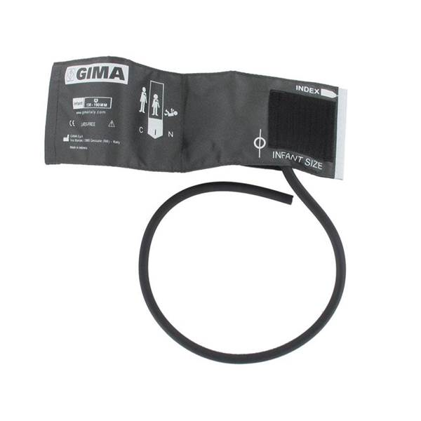 Περιχειριδα Πιεσομετρου με μονο Σωληνα Cuffs Nylon Βρεφικη 7,5 x 26cm Gima 32886