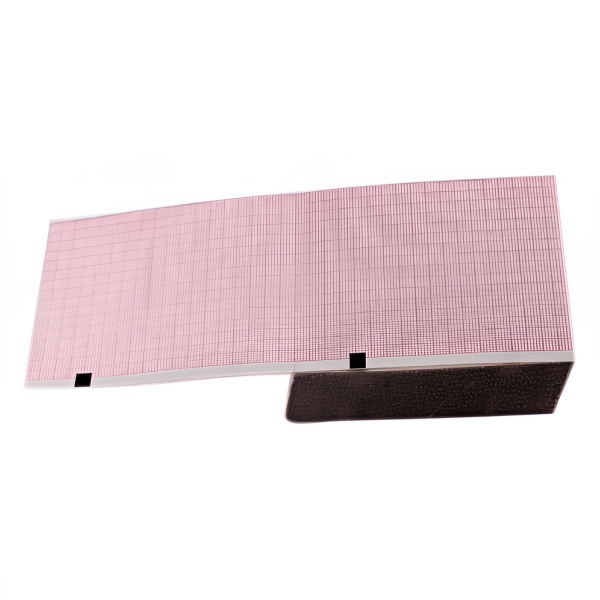 Χαρτι καρδιογραφου Hellige Mac 800 2036970-001 σε πακετο 110mm x 140mm x 150 φυλλα Κοκκινο