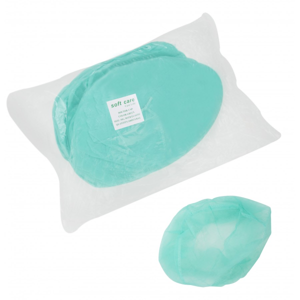 Σκουφακια non woven με λαστιχο πισω Πρασινα 100Τεμ. Σκουφακια non woven με λαστιχο πισω Πρασινα 100Τεμ.