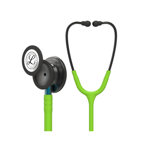 Στηθοσκοπιο Littmann 3M Classic III Lime Green / Smoke Finish / Blue στέλεχος 5875