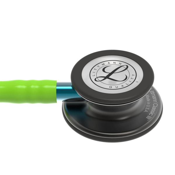 Στηθοσκοπιο Littmann 3M Classic III Lime Green / Smoke Finish / Blue στέλεχος 5875