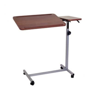 Τραπεζι κλινης τροχηλατο ECO με ανακλιση 80x38cm ύψος από 75 έως 126cm Mobiak