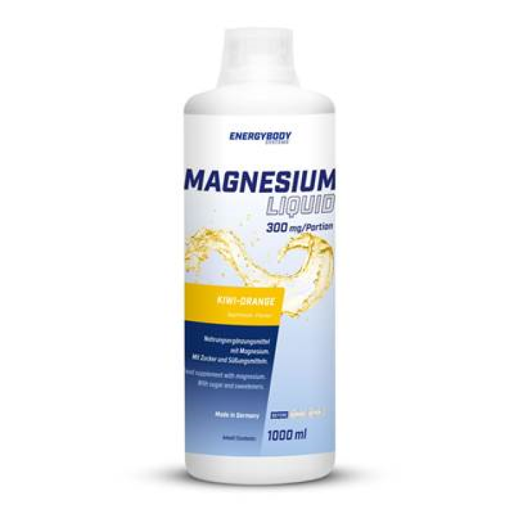 Μαγνησιο Magnesium Liquid Energy body System Kiwi-Orange 1000ml
