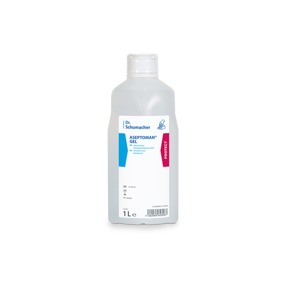 Αντισηπτικο Gel χεριων Aseptoman Gel 1000ml