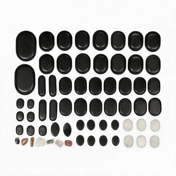 Σετ Πετρες για Μασαζ Hot Stones 64τεμ Avenolife