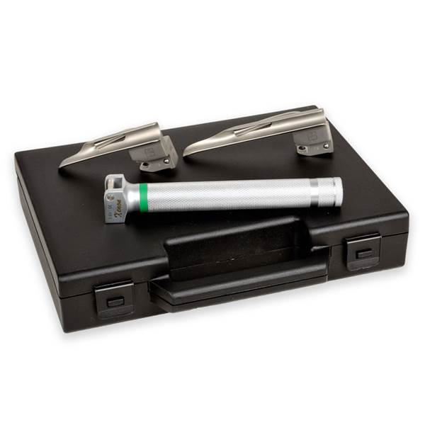 Σετ Λαρυγγοσκοπιου Παιδων Gima Green F.O Xenon/Halogen 2.5V με 2 λαμες Miller 0-1 34451