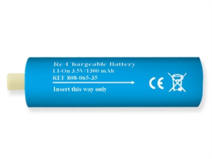 Μπαταρια Επαναφορτιζομενη Li-ION 3,5V P3 για Λαρυγγοσκοπιο Gima Green Παιδων 31540