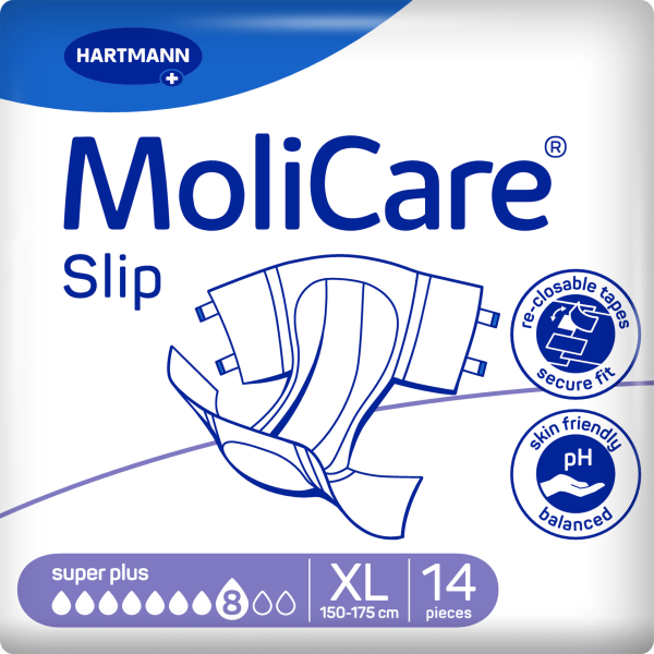 Πανες Νυχτας Μωβ Molicare Premium Slip Super Plus 30τεμ.