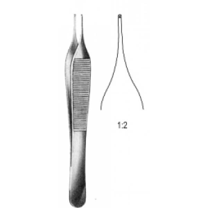 Λαβιδα Χειρουργικη Micro Adson 1x2 12cm Hilbro HL12.0254.12