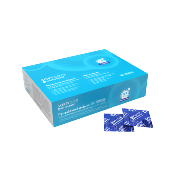 Προφυλακτικα Υπερηχου με λιπαντικο SoftCare 144τεμ