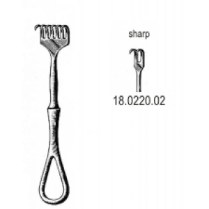Αγκιστρα Volkmann Οξεα Διπλα 11.5cm Hilbro HL18.0220.02