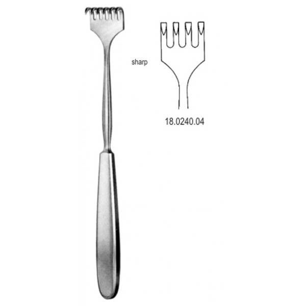 Αγκιστρα Volkmann Οξεα 4πλα 23cm Hilbro HL18.0240.04