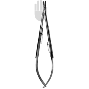 Βελονοκατοχο Castroviejo Κυρτο 14cm 5 1/2