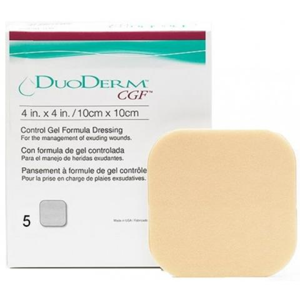 Επιθεμα Υδροκολλοειδες Duoderm CGF 10cm X 10cm Convatec 187660 1Τεμ.