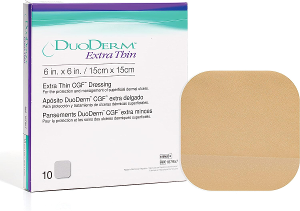 Επιθεμα Υδροκολλοειδες Διαφανο Duoderm Εxtra Τhin 15cm x 15cm Convatec 187957 1Τεμ.