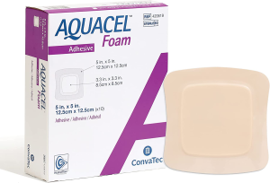 Επιθεμα Αφρωδες Κολλητικο Aquacel Foam 12.5 x 12.5cm Convatec 420619 1Τεμ.