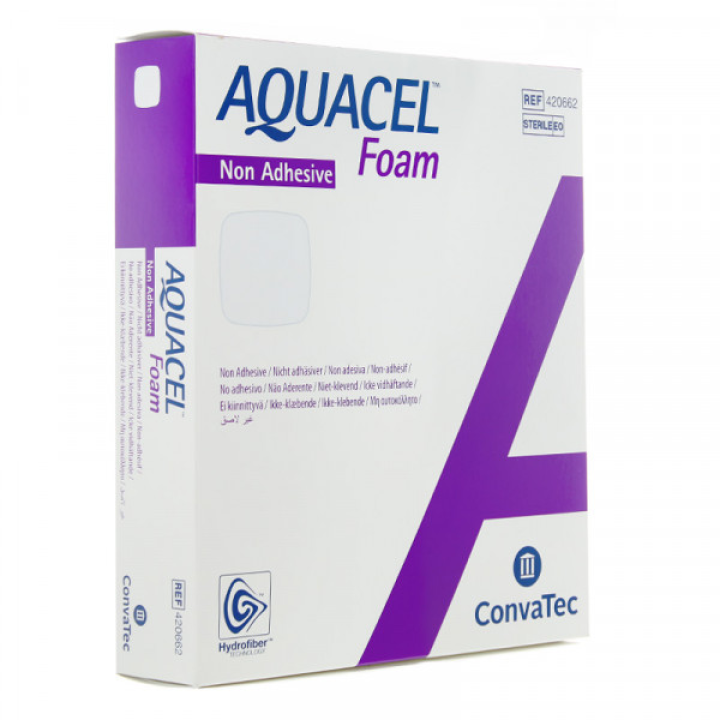 Επιθεμα Αφρωδη μη κολλητικο Aquacel Foam 20 x 20cm Convatec 420636 1Τεμ.