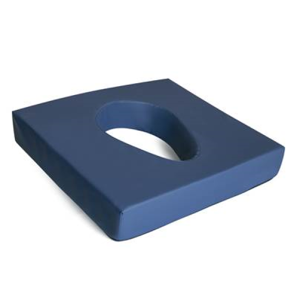 Μαξιλαρι Κοκκυγα Memory Foam με τρυπα 46 x 41 x 7,5cm 08-2-019