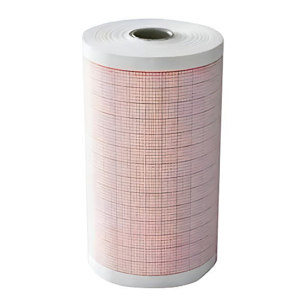 Χαρτι καρδιογραφου Biocare IE300A/ Contec 300G/300GT/ Comen σε ρολο 80mm x 20m Κοκκινο
