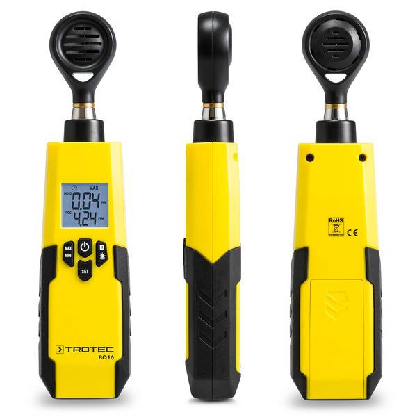 Συσκευη μετρησης Φορμαλδευδης (HCHO) TVOC BQ16