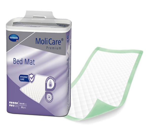 Υποσεντονο Μ.Χ Bed Mat 8 Σταγονων 60cm Χ 90cm MoliCare Premium 30Τεμ.