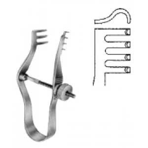 Αυτοματα Αγκιστρα Τραυματων Finsen 7cm Hilbro HL19.0056.07