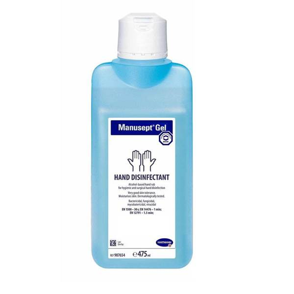 Αντισηπτικο Gel χεριων Manusept Gel 475 ml Ανταλακτικο (Χωρις Αντλια)