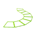 Τετραγωνα Προπονησης T-Pro για δημιουργια Σκαλας σε δυο χρωματα (1 τεμαχιο) 2773