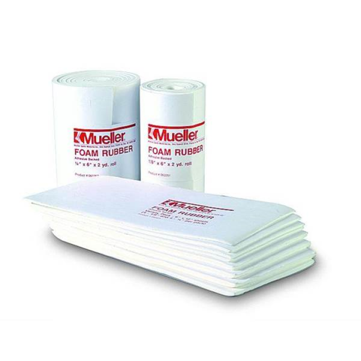 Foam Rubber Αυτοκολλητο Variaty Pack 4Τεμ. (15.2 x 30.4cm χ 0.6 cm) και 4Τεμ.(15.2 x 30.4cm χ 0.3 cm) Mueller