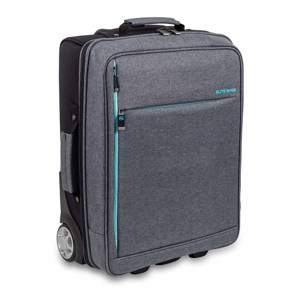 Τσαντα Ιατρου Trolley Hovi's Elite Bags Γκρι EB00.016