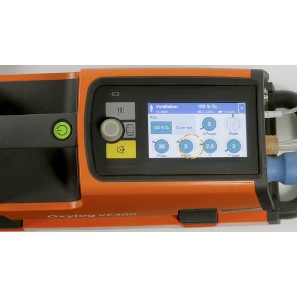 Φορητος Αναπνευστηρας μεταφορας Draeger Oxylog VE 300 Plus Φορητος Αναπνευστηρας μεταφορας Draeger Oxylog VE 300 Plus