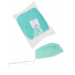 Σκουφακια non woven δετα πρασινα Soft 100Τεμ.