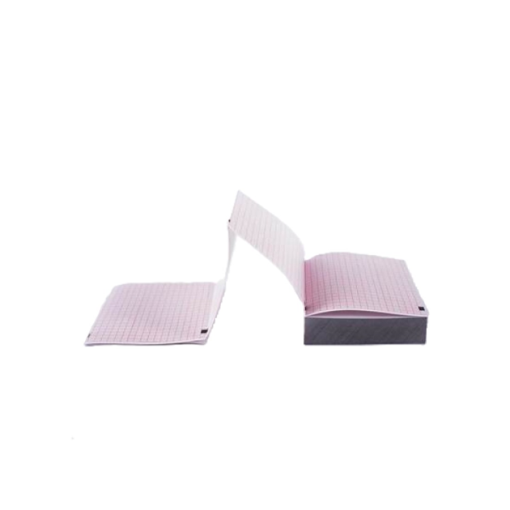 Χαρτι ηλεκτροκαρδιογραφου Kenz-Suzuken Cardico 302 σε πακετο 112mm x 90mm x 300 φυλλα Πορτοκαλι