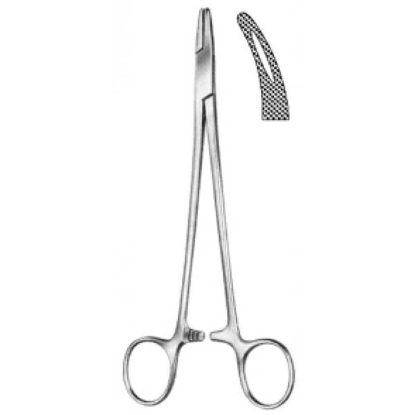 Βελονοκατοχο Κυρτο Mayo Hegar 14cm Hilbro HL22.0051.14