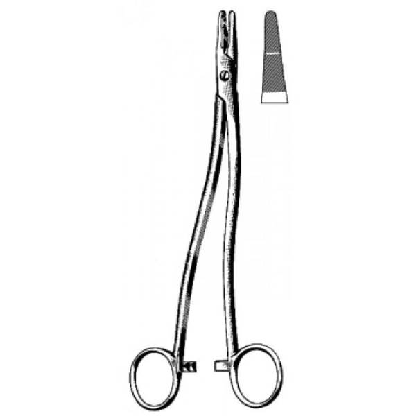 Βελονοκατοχο Ευθυ Bozemann 24cm Hilbro HL22.0126.24