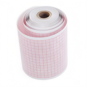 Χαρτι καρδιογραφου Aspel Ascard B5 Mr.Red σε ρολο 60mm x 20m Κοκκινο