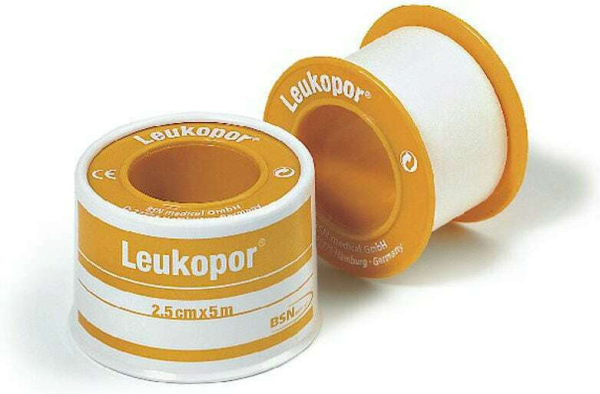 Ταινία αυτοκόλλητη μικροπορώδη Leukopor 9,2m BSN Ταινία αυτοκόλλητη μικροπορώδη Leukopor 9,2m BSN
